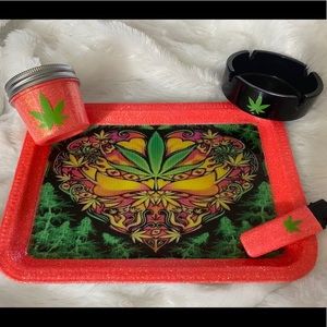 Rolling Tray Set